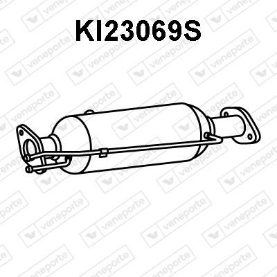 Veneporte KI23069S Diesel particulate filter DPF KI23069S