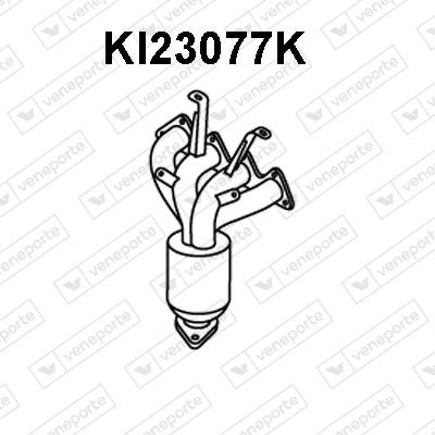 Veneporte KI23077K Catalytic Converter KI23077K