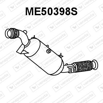 Veneporte ME50398S Diesel particulate filter DPF ME50398S