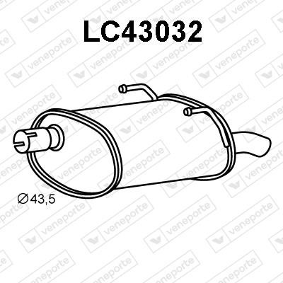 Veneporte LC43032 Shock absorber LC43032