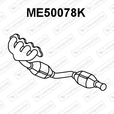 Veneporte ME50078K Catalytic Converter ME50078K