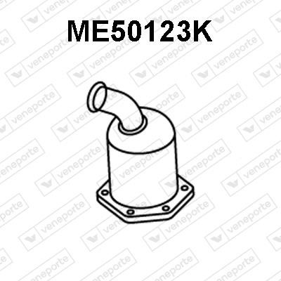 Veneporte ME50123K Catalytic Converter ME50123K