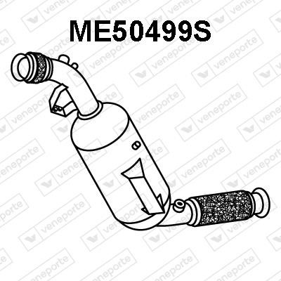 Veneporte ME50499S Diesel particulate filter DPF ME50499S