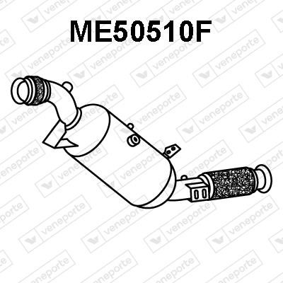Veneporte ME50510F Diesel particulate filter DPF ME50510F