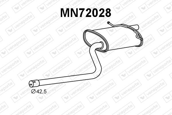 Veneporte MN72028 Shock absorber MN72028