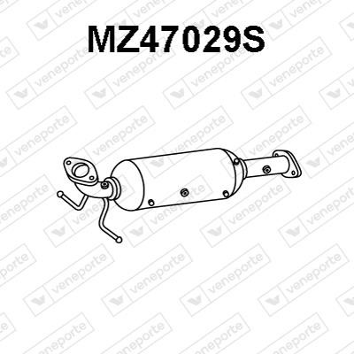 Veneporte MZ47029S Diesel particulate filter DPF MZ47029S