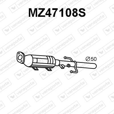 Veneporte MZ47108S Diesel particulate filter DPF MZ47108S