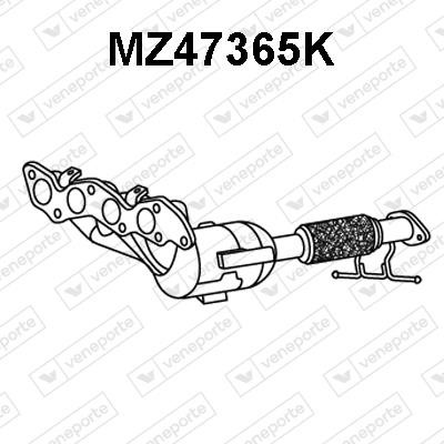 Veneporte MZ47365K Catalytic Converter MZ47365K