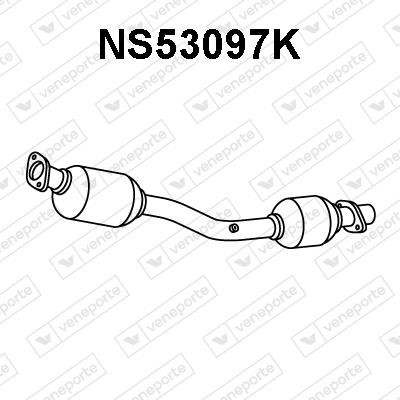 Veneporte NS53097K Catalytic Converter NS53097K