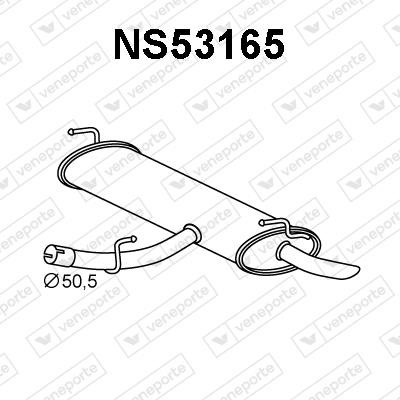 Veneporte NS53165 Shock absorber NS53165