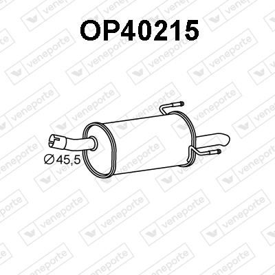 Veneporte OP40215 Shock absorber OP40215