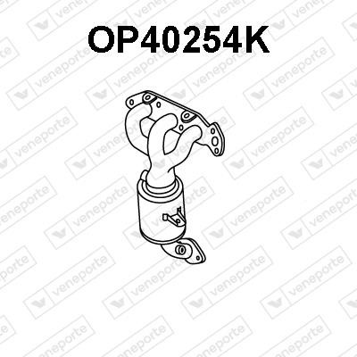 Veneporte OP40254K Catalytic Converter OP40254K