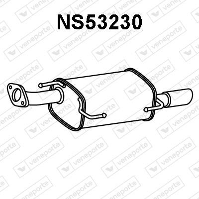 Veneporte NS53230 End Silencer NS53230