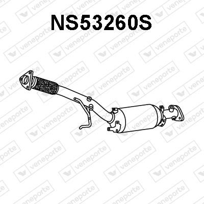 Veneporte NS53260S Diesel particulate filter DPF NS53260S