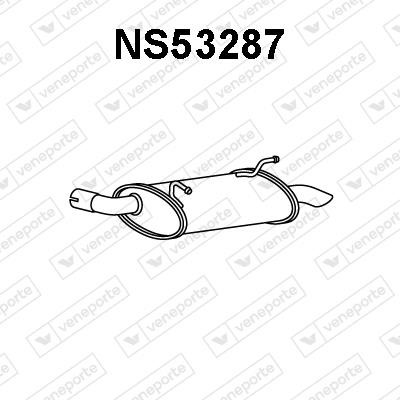 Veneporte NS53287 End Silencer NS53287
