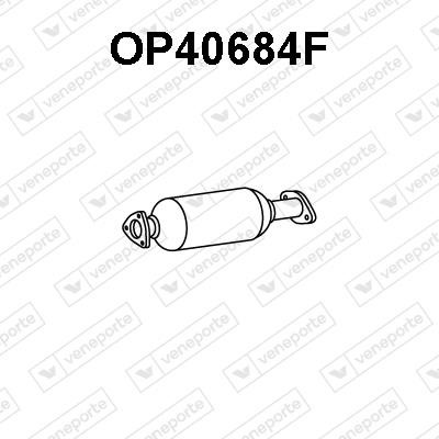 Veneporte OP40684F Diesel particulate filter DPF OP40684F