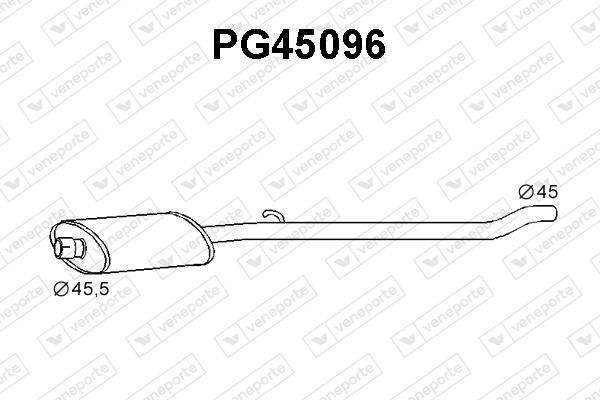 Veneporte PG45096 Central silencer PG45096