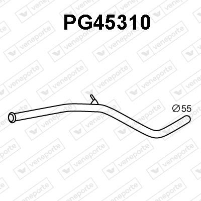 Veneporte PG45310 Exhaust pipe PG45310