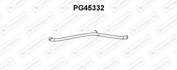 Veneporte PG45332 Exhaust pipe, repair PG45332