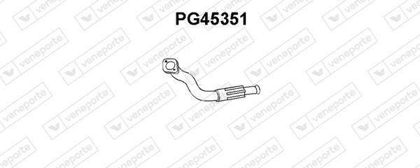Veneporte PG45351 Exhaust pipe PG45351