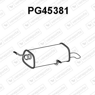 Veneporte PG45381 End Silencer PG45381