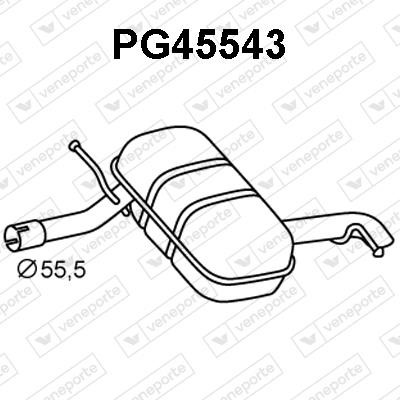 Veneporte PG45543 Shock absorber PG45543