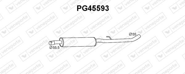 Veneporte PG45593 Central silencer PG45593