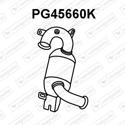 Veneporte PG45660K Catalytic Converter PG45660K