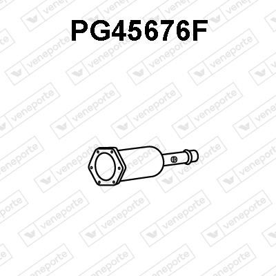 Veneporte PG45676F Diesel particulate filter DPF PG45676F