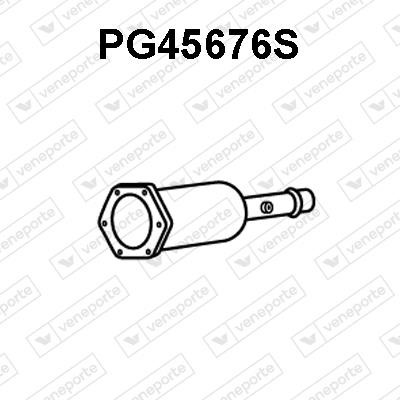 Veneporte PG45676S Diesel particulate filter DPF PG45676S