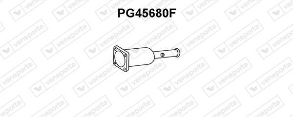 Veneporte PG45680F Diesel particulate filter DPF PG45680F