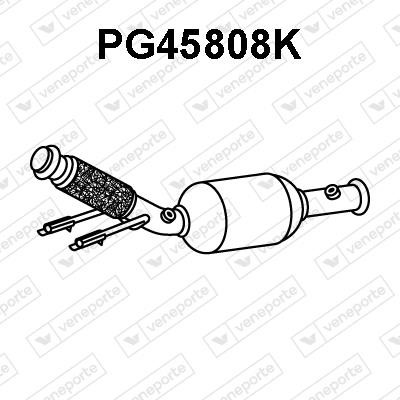 Veneporte PG45808K Catalytic Converter PG45808K