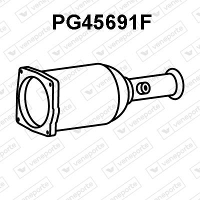 Veneporte PG45691F Diesel particulate filter DPF PG45691F