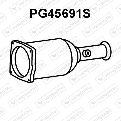 Veneporte PG45691S Diesel particulate filter DPF PG45691S