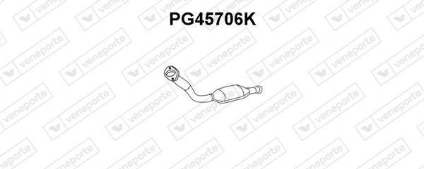 Veneporte PG45706K Catalytic Converter PG45706K