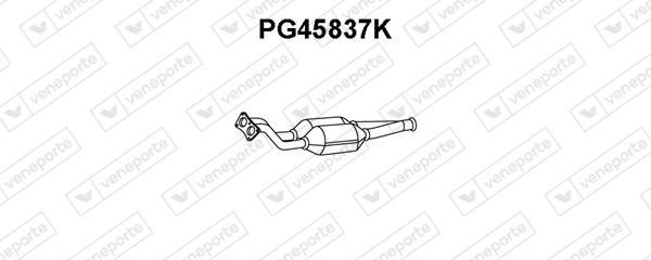 Veneporte PG45837K Catalytic Converter PG45837K