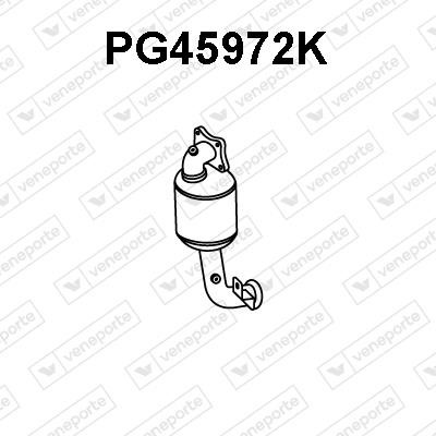 Veneporte PG45972K Catalytic Converter PG45972K