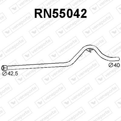 Veneporte RN55042 Exhaust pipe RN55042