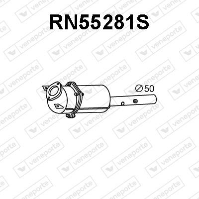 Veneporte RN55281S Diesel particulate filter DPF RN55281S