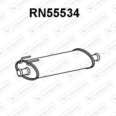 Veneporte RN55534 Central silencer RN55534