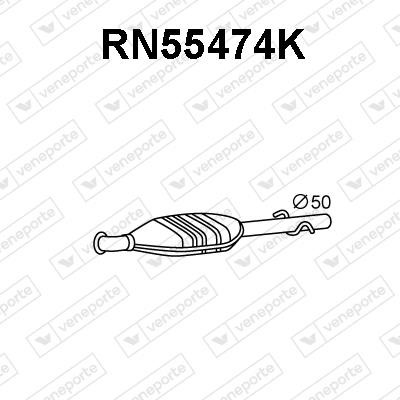Veneporte RN55474K Catalytic Converter RN55474K