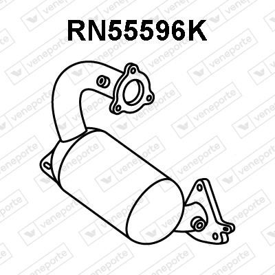 Veneporte RN55596K Catalytic Converter RN55596K