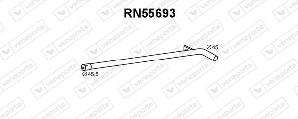 Veneporte RN55693 Exhaust pipe RN55693