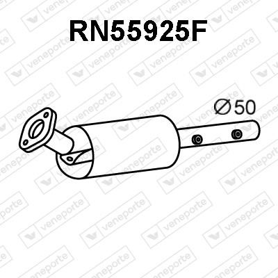 Veneporte RN55925F Diesel particulate filter DPF RN55925F