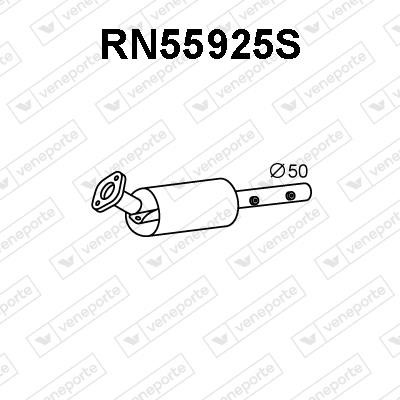 Veneporte RN55925S Diesel particulate filter DPF RN55925S