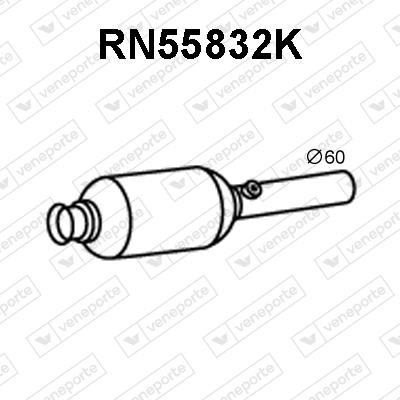 Veneporte RN55832K Catalytic Converter RN55832K