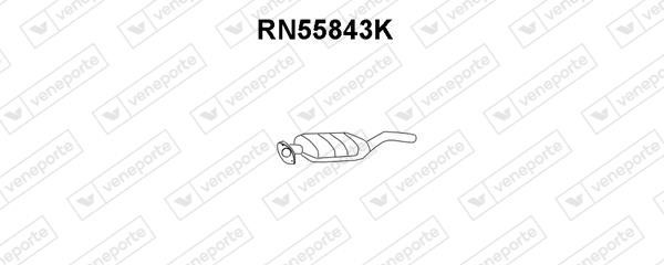 Veneporte RN55843K Catalytic Converter RN55843K