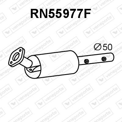 Veneporte RN55977F Diesel particulate filter DPF RN55977F