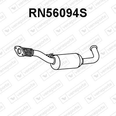 Veneporte RN56094S Diesel particulate filter DPF RN56094S