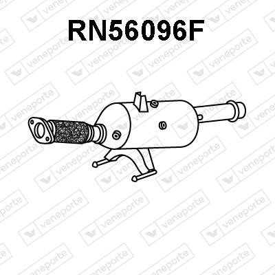 Veneporte RN56096F Diesel particulate filter DPF RN56096F